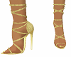 LOS Elegant Gold Heels