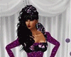 Triana Purple Gown