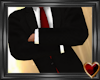 Black Suit Red Tie