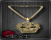 ~sexi~ Skull Chain *Gold