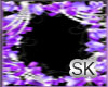 (SK) Purple flower Frame