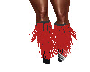 Red Glitter boots  Fring