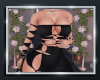 {D} Black Coctel Dress
