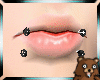 [S] Bling lip piercing