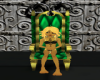 green lesser throne