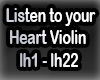 Violin Listen to Heart