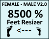 Feet Scaler 8500% V2.0
