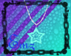[Emz]Star necklace Teal