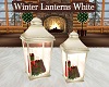 Winter Lanterns White