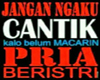 F - JANGAN NGAKU CANTIK