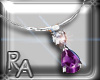 [RA] Purple Gem Necklace
