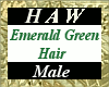 Emerald Green Hair - M