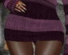 Skirt violet fur