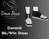 Dominik Blk/Wht Shoes