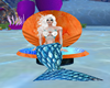 Mermaid chair coral
