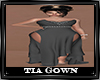 Tia Gown Grey