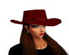 Red CowGirl Hat
