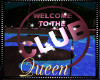 !Q P Club Sign