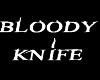 Bloody Throwing Knife
