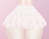 T! Ruffle Skirt - White