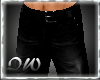 [QW]Dark black jeans