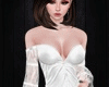 *M* White Sexy Dress*
