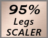 Leg Scale 95% F