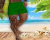 Beach Short + tattoo