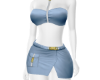 Lisha Blue&White outfit