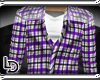[LD] Purple Plaid Shirt