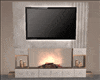 Modern Fireplace TV