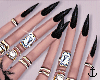 ⚓ Glam Night Nails