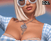 D. Maya Blue Plaid Set