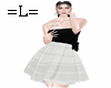 =L= White Skirt