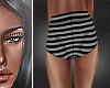 Striped Shorts Blk M