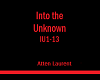 Intoi the Unknown