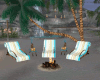 Aqua Waters Chairs Palms