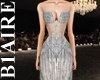 B1l Silver Fringe Gown