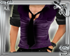 T║ Purple Vest w. Tie