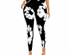 Tears Black Leggings