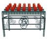 Teal Candle Rack