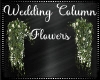 Wedding Column Flowers