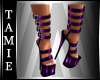"Edo" Purple Heels