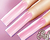 🤍 Long Pink Nails