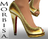 <MS> Gold Glitter Heel