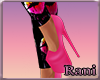 Neon Babe Heels Pink