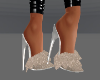 BLOSSOM LACE SLIDES