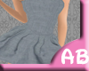 -AB- Grey Twril Dress
