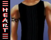 Almost Black Tank (Slim)