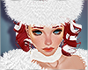 R| Candy White Fur Hat